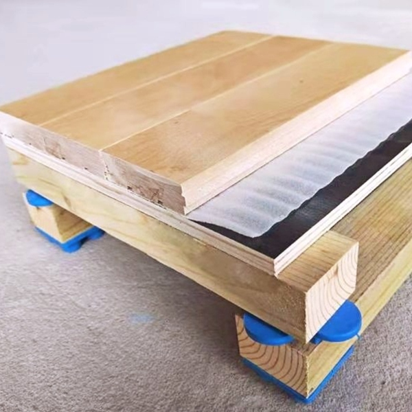 Sports Wooden Flooring Structure Sample